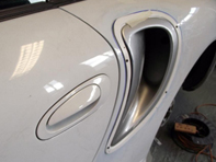 Outer Surround Insert for Turbo Look Side Air Vents Porsche 996